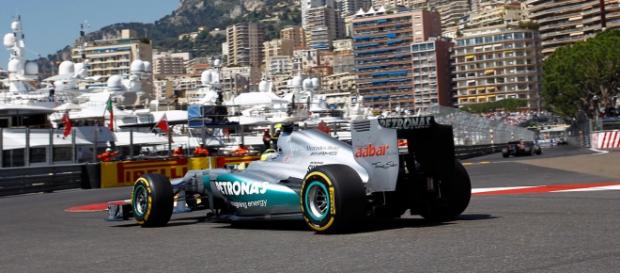 Imagen del circuito urbano de Monaco Imagen del circuito urbano de Monaco