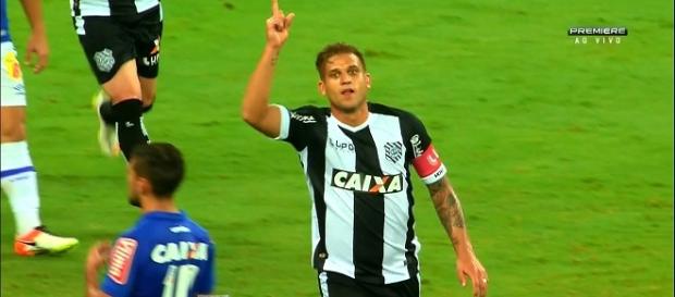 Rafael Moura foi o destaque da partida marcando dois gols. Rafael Moura foi o destaque da partida marcando dois gols.