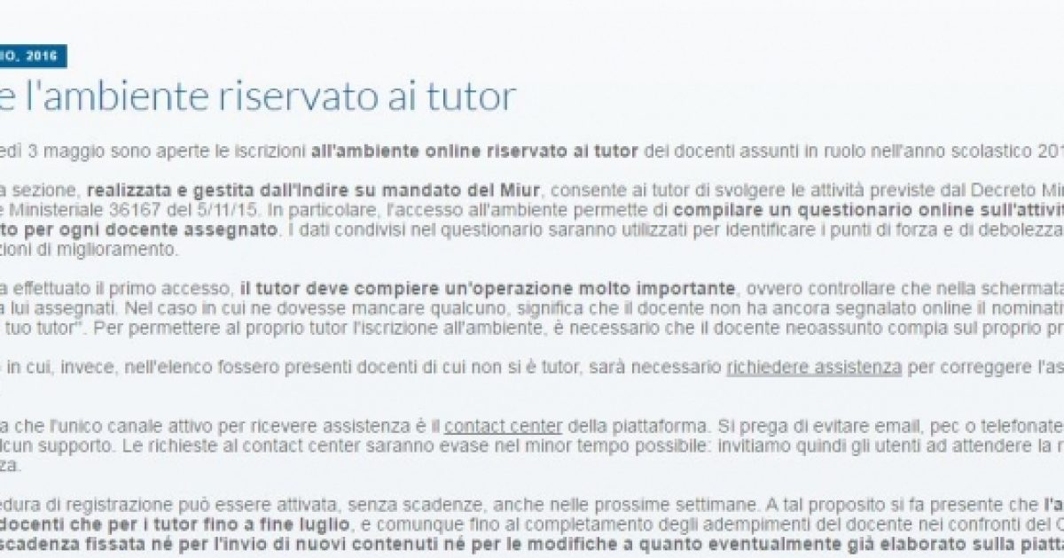 Relazione Del Tutor Per Il Comitato Di Valutazione