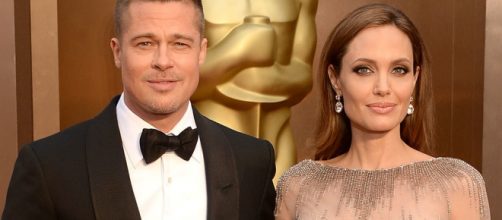 Brad Pitt e Angelina Jolie ad un gala