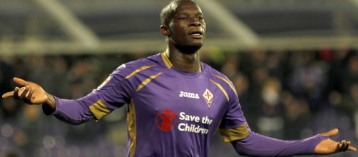 L'attaccante della Fiorentina, Khouma el Babacar.