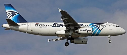 Un Airbus 320 in servizio per la compagnia aerea EgyptAir