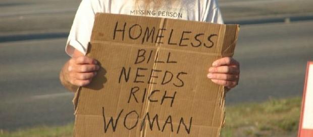 Making jokes about being homeless. Source: https://upload.wikimedia.org/wikipedia/commons/2/21/Homeless_man_in_Anchorage.jpg Making jokes about being homeless. Source: https://upload.wikimedia.org/wikipedia/commons/2/21/Homeless_man_in_Anchorage.jpg