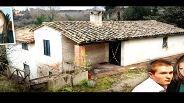 La casa dove fu uccisa Meredith Kercher. Per il suo omicidio l&igrave;unico condannato &egrave; Rudy Guede