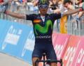 Valverde logró su primera etapa en el Giro