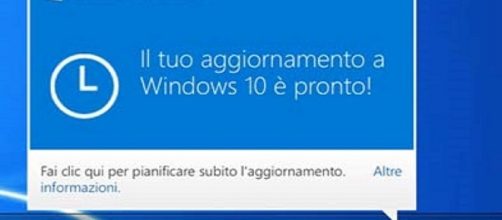 L'aggiornamento che propone di passare a Windows 10 diventa più invasivo