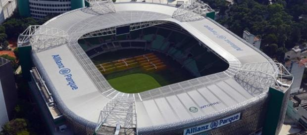 O Allianz Parque é o palco do duelo Palmeiras x Fluminense O Allianz Parque é o palco do duelo Palmeiras x Fluminense