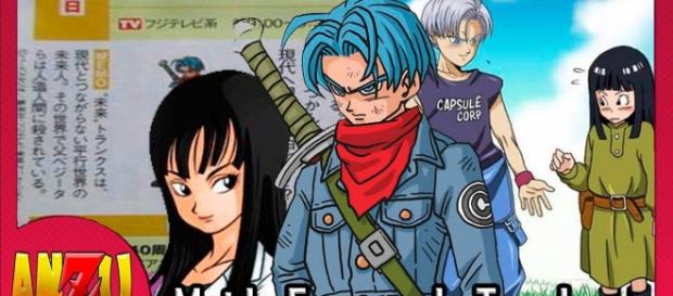 ¿Trunks del futuro y su esposa Mai? ¿Trunks del futuro y su esposa Mai?