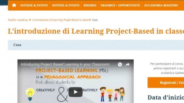 corsi gratuiti teacher academy, come partecipare