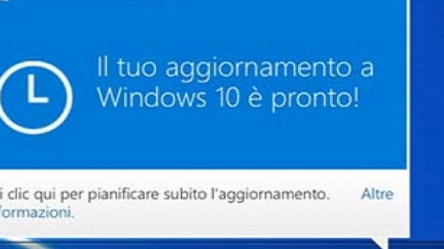L'aggiornamento che propone di passare a Windows 10 diventa pi&ugrave; invasivo