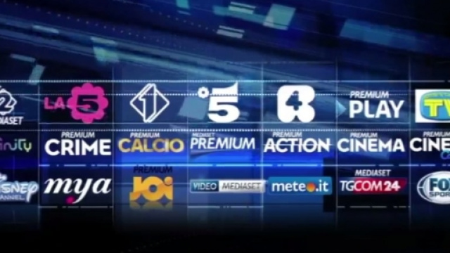 La piattaforma dei canali Mediaset.