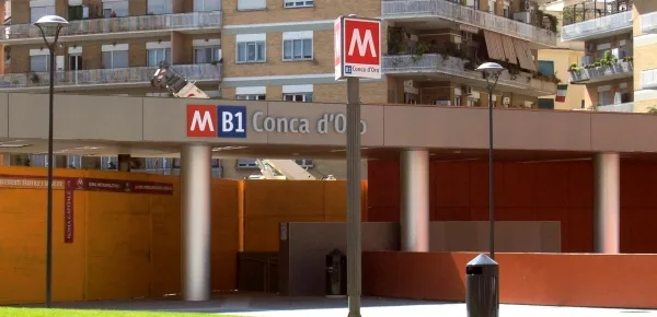 Roma, metro B1, stazione Conca d'Oro
