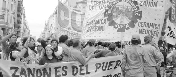 Hoy la ex Zanon ante una nueva cruzada el tarifazo Hoy la ex Zanon ante una nueva cruzada el tarifazo
