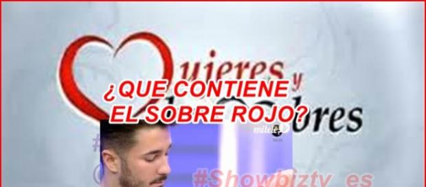 Hugo recibe el sobre rojo en MYHYV Hugo recibe el sobre rojo en MYHYV