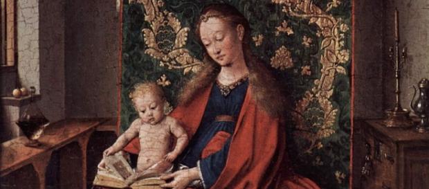 Jan van Eyck : Vierge à l'Enfant lisant - vers 1433 Jan van Eyck : Vierge à l'Enfant lisant - vers 1433