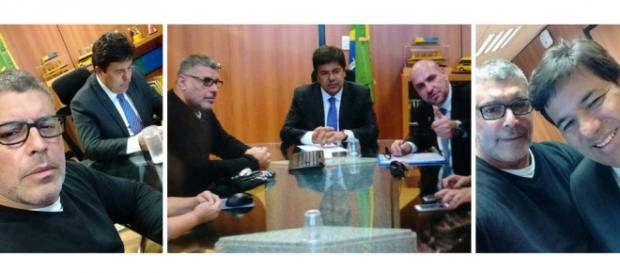 Ministro da Educação recebe Alexandre Frota e membros do Revoltados On Line. Ministro da Educação recebe Alexandre Frota e membros do Revoltados On Line.