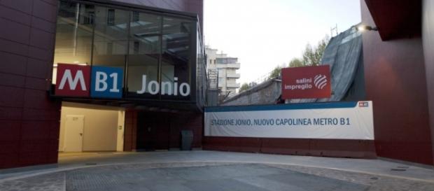 Roma: metro B1 capolinea Jonio Roma: metro B1 capolinea Jonio