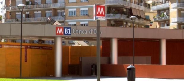 Roma, metro B1, stazione Conca d'Oro Roma, metro B1, stazione Conca d'Oro