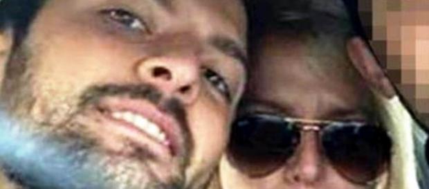 Trifone Ragone con la sua fidanzata Trifone Ragone con la sua fidanzata