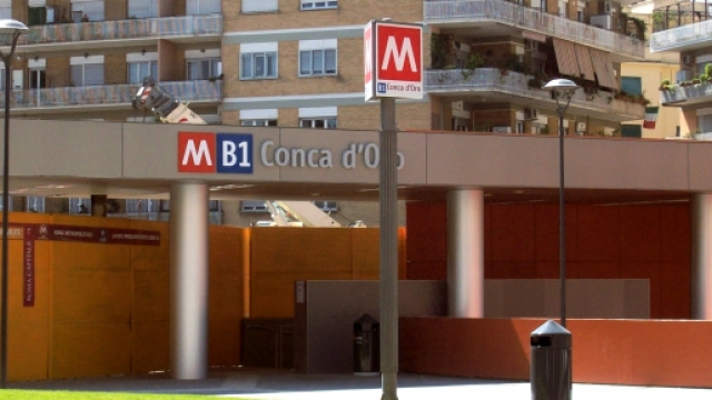 Roma, metro B1, stazione Conca d'Oro