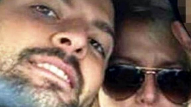 Trifone Ragone con la sua fidanzata