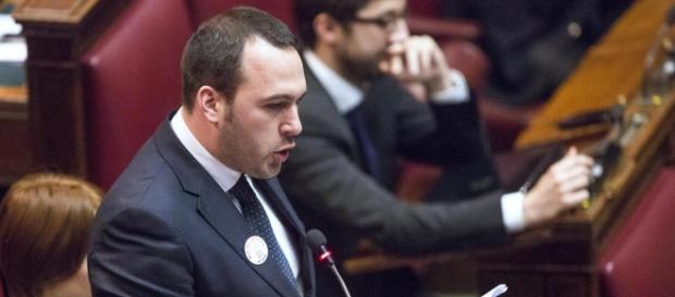 Il parlamentare del Movimento Cinque Stelle, Manlio Di Stefano Il parlamentare del Movimento Cinque Stelle, Manlio Di Stefano