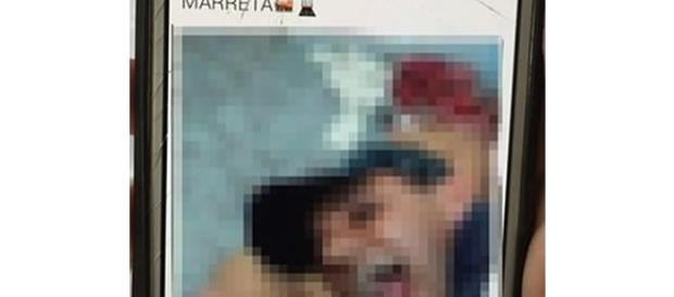 Postagem no twitter de um dos 33 estupradores da menor.. Postagem no twitter de um dos 33 estupradores da menor..