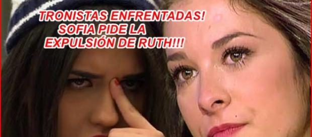 Sofía pide la expulsión de Ruth! Sofía pide la expulsión de Ruth!