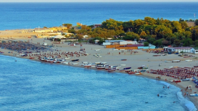 Spiaggia di Soverato in Calabria