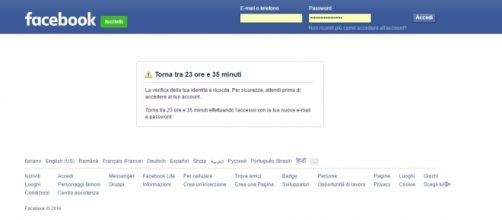 Virus Facebook cambia la password