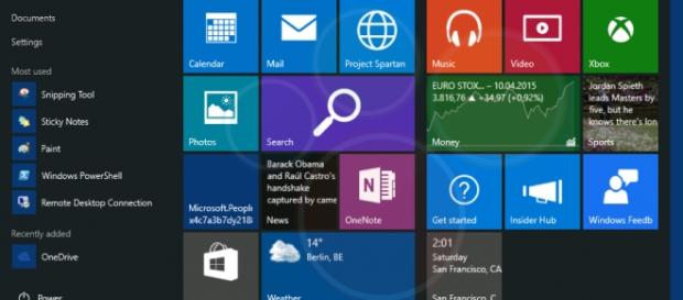Foto de la barra de tareas de Windows 10 Foto de la barra de tareas de Windows 10