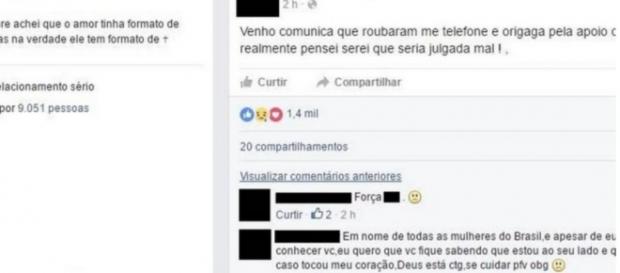 Menina usa Facebook para agradecer apoio de internautas Menina usa Facebook para agradecer apoio de internautas