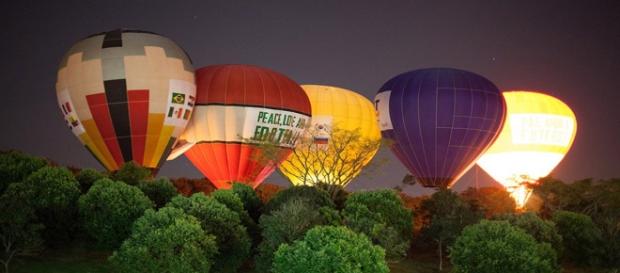 Rutas en globo por diferentes países del mundo. Pixabay Rutas en globo por diferentes países del mundo. Pixabay