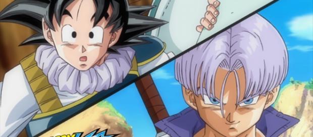 Trunks y Gokú de la serie Dbs. Trunks y Gokú de la serie Dbs.