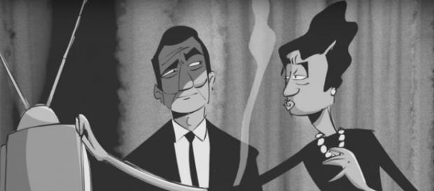 Rod Serling and Binny Lum's conversation gets a second life. (YouTube) Rod Serling and Binny Lum's conversation gets a second life. (YouTube)