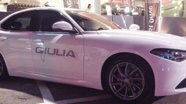 Alfa Romeo Giulia 2.2 jtdm 180 cv presentazione alla Concessionaria Planetauto Modena, foto Alessio Braca.