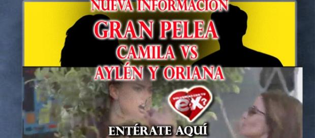 Camila contra Oriana y Aylén... Camila contra Oriana y Aylén...
