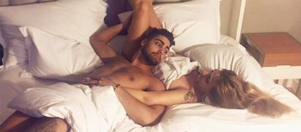 Daniel e Liliana publicaram esta fotografia nas redes sociais Daniel e Liliana publicaram esta fotografia nas redes sociais