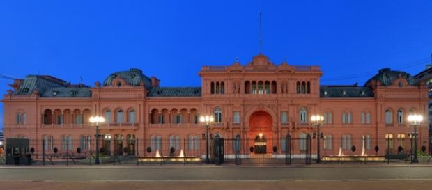 La Casa Rosada, il palazzo presidenziale di Buenos Aires La Casa Rosada, il palazzo presidenziale di Buenos Aires