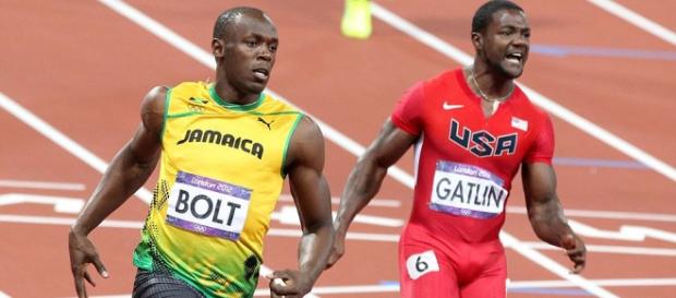 O duelo do jamaicano e o americano em 2015. O duelo do jamaicano e o americano em 2015.
