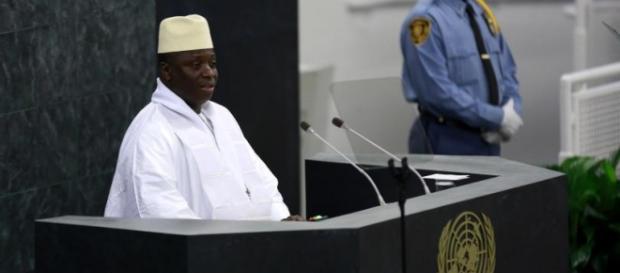 President Jammeh addressing UN General Assembly / Sulayman Gassama, statehouse.gov.gm President Jammeh addressing UN General Assembly / Sulayman Gassama, statehouse.gov.gm