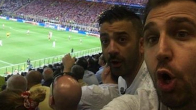 Pio e Amedeo alla finale di Champions League