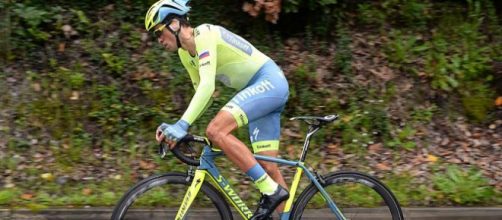 Alberto Contador in azione al Giro dei Paesi Baschi