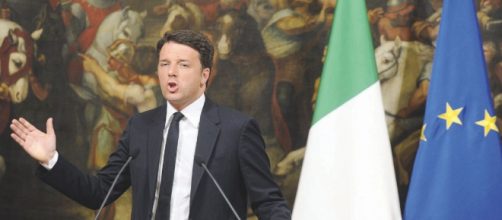 Renzi parla su Riforme. Fonte : http://www.ilfattoquotidiano.it/2016/04/18/referendum-renzi-vittorioso-ma-ad-ottobre-non-sara-una-passeggiata/2648962/