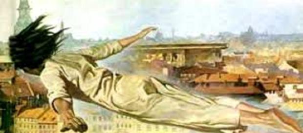 Imagen de un viaje astral o sueño lucido Imagen de un viaje astral o sueño lucido