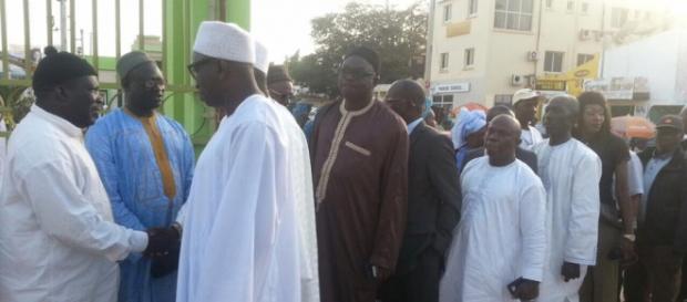 Mayors and their delegates from Senegal being welcomed / Photo via SMBC Mayors and their delegates from Senegal being welcomed / Photo via SMBC