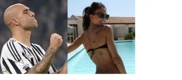 Chiara Biasi dimentica Oscar Branzani con Simone Zaza. Chiara Biasi dimentica Oscar Branzani con Simone Zaza.