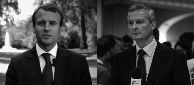 Emmanuel Macron et Bruno Lemaire Emmanuel Macron et Bruno Lemaire