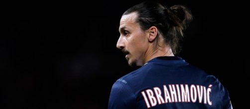 Zlatan Ibrahimovic con la maglia del Psg