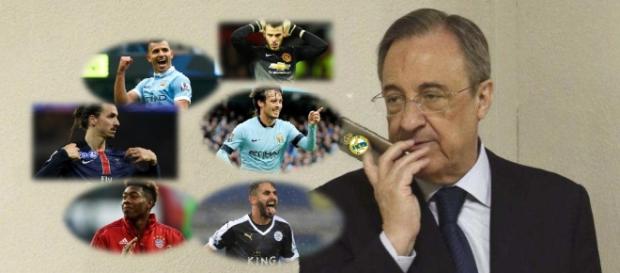 Florentino Pérez sueña con el fichaje de varias estrellas europeas Florentino Pérez sueña con el fichaje de varias estrellas europeas